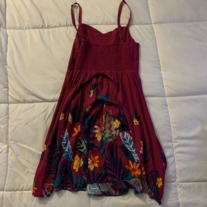 Old Navy Floral Mid Length Flowy Sun Dress